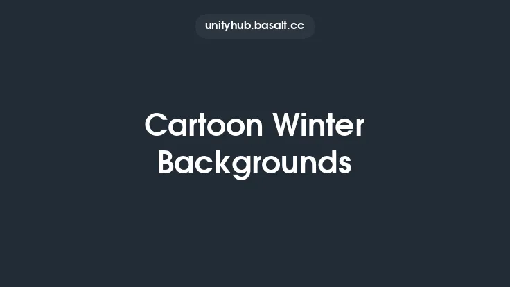 Cartoon Winter Backgrounds Thumbnail