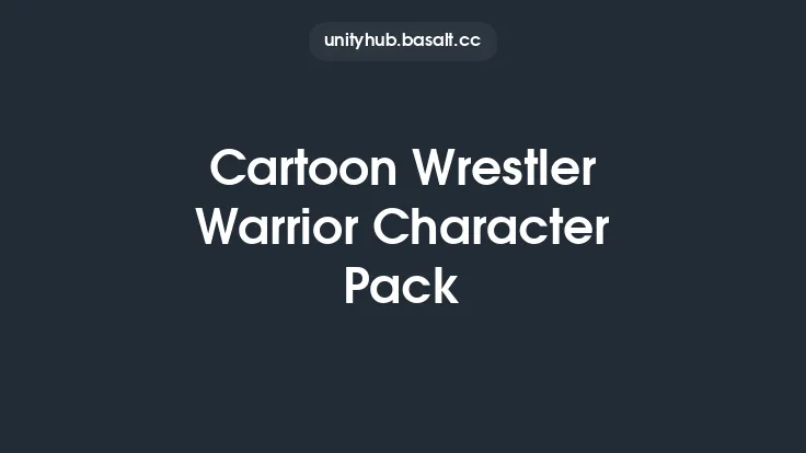 Cartoon Wrestler Warrior Character Pack Thumbnail