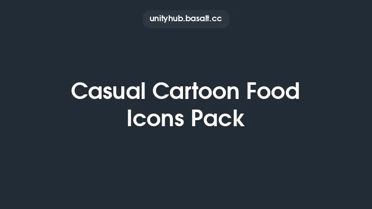 Casual Cartoon Food Icons Pack Thumbnail
