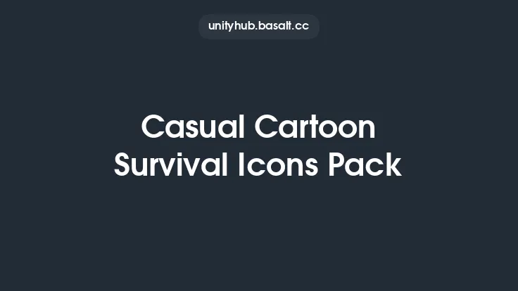 Casual Cartoon Survival Icons Pack Thumbnail