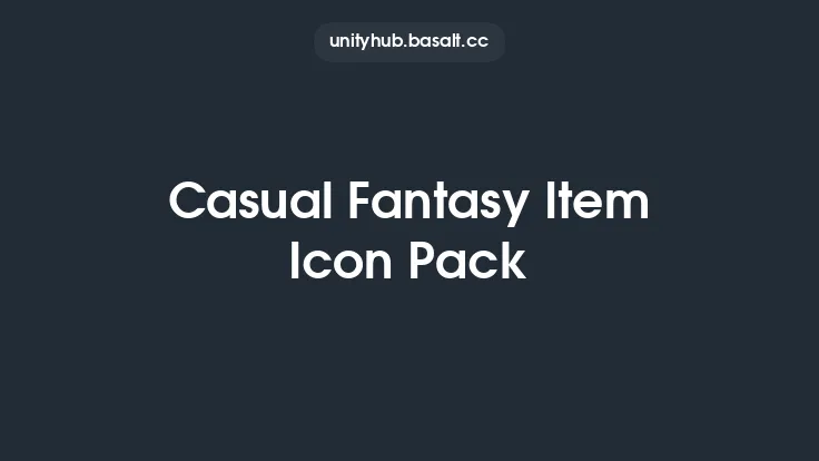 Casual Fantasy Item Icon Pack Thumbnail