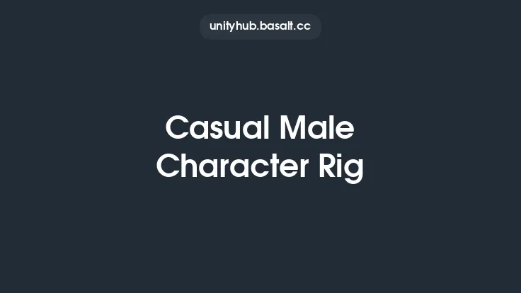 Casual Male Character Rig Thumbnail