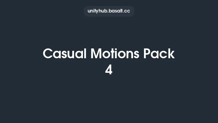 Casual Motions Pack 4 Thumbnail