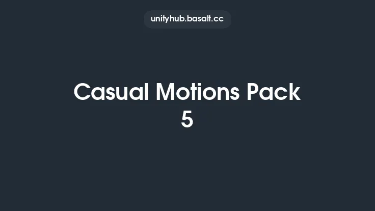 Casual Motions Pack 5 Thumbnail