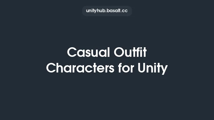 Casual Outfit Characters for Unity Thumbnail