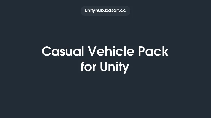 Casual Vehicle Pack for Unity Thumbnail