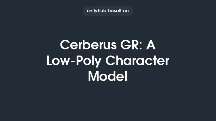 Cerberus GR: A Low-Poly Character Model Thumbnail