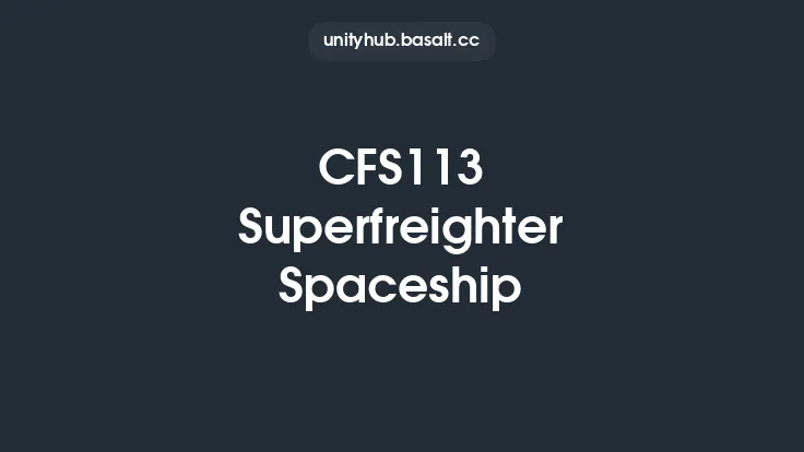 CFS113 Superfreighter Spaceship Thumbnail