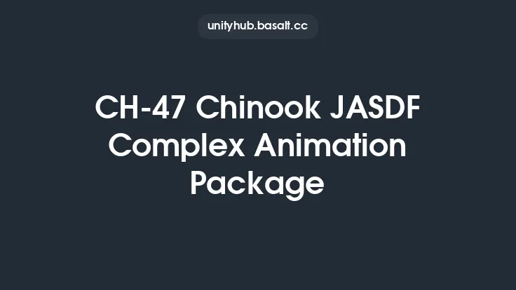 CH-47 Chinook JASDF Complex Animation Package Thumbnail