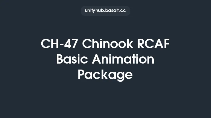CH-47 Chinook RCAF Basic Animation Package Thumbnail