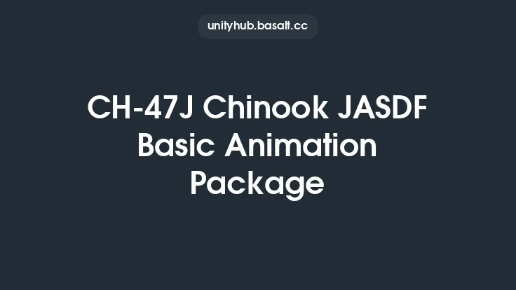 CH-47J Chinook JASDF Basic Animation Package Thumbnail