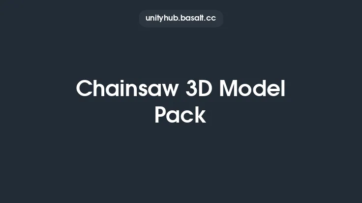 Chainsaw 3D Model Pack Thumbnail