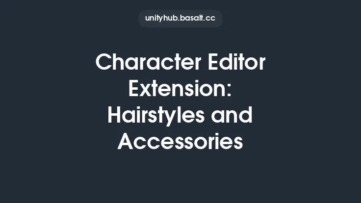Character Editor Extension: Hairstyles and Accessories Thumbnail