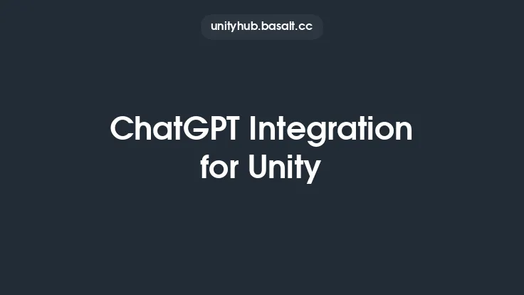 ChatGPT Integration for Unity Thumbnail