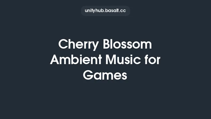 Cherry Blossom Ambient Music for Games Thumbnail