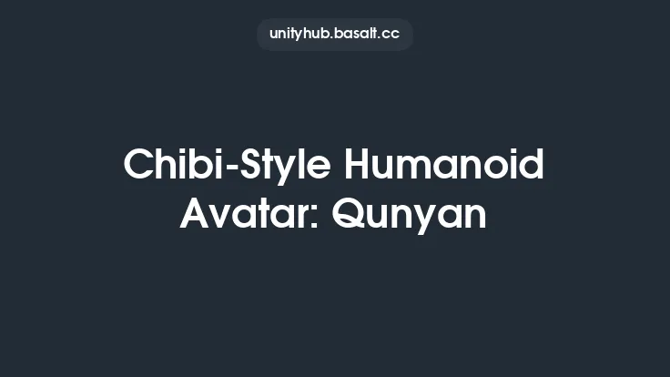 Chibi-Style Humanoid Avatar: Qunyan Thumbnail