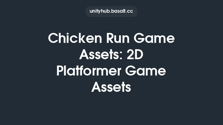 Chicken Run Game Assets: 2D Platformer Game Assets Thumbnail