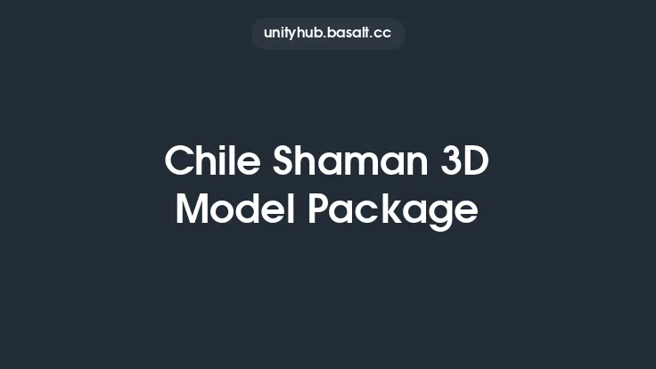 Chile Shaman 3D Model Package Thumbnail