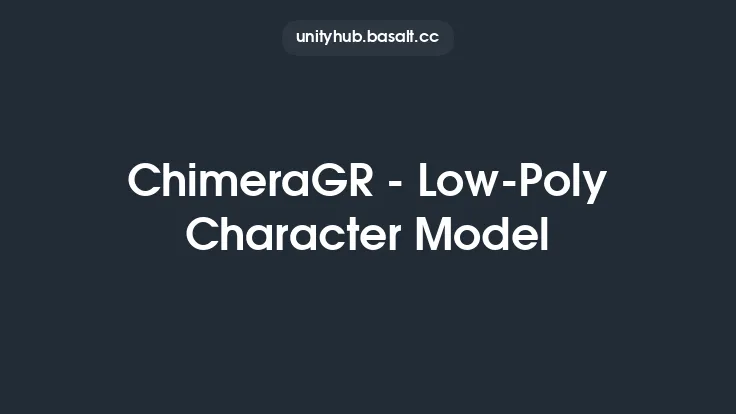ChimeraGR - Low-Poly Character Model Thumbnail