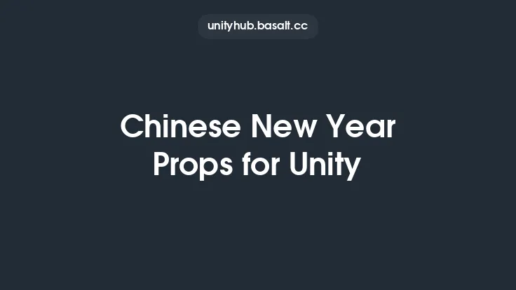 Chinese New Year Props for Unity Thumbnail