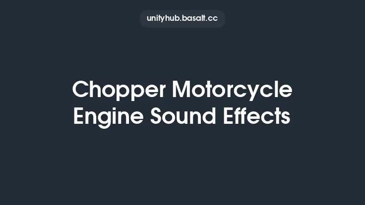 Chopper Motorcycle Engine Sound Effects Thumbnail