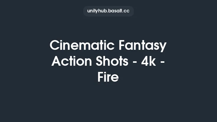 Cinematic Fantasy Action Shots - 4k - Fire Thumbnail