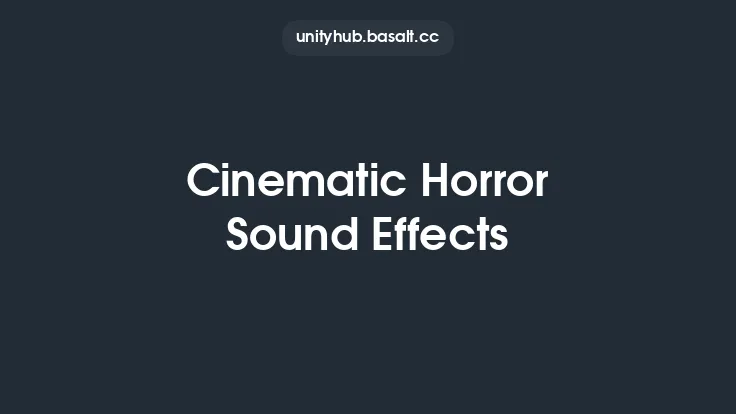 Cinematic Horror Sound Effects Thumbnail