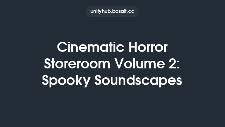 Cinematic Horror Storeroom Volume 2: Spooky Soundscapes Thumbnail