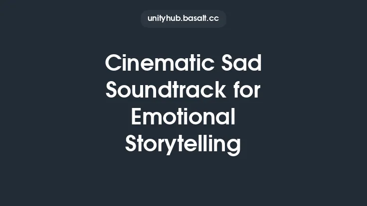 Cinematic Sad Soundtrack for Emotional Storytelling Thumbnail