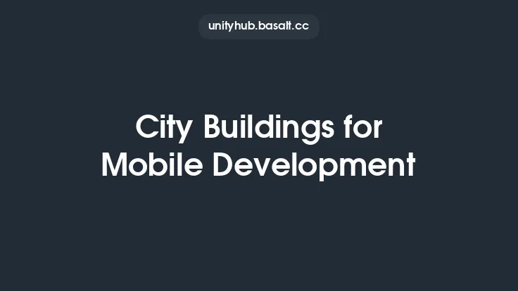 City Buildings for Mobile Development Thumbnail