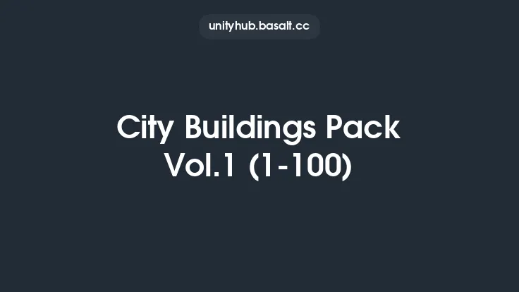 City Buildings Pack Vol.1 (1-100) Thumbnail