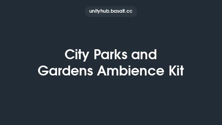 City Parks and Gardens Ambience Kit Thumbnail