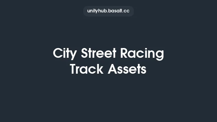 City Street Racing Track Assets Thumbnail