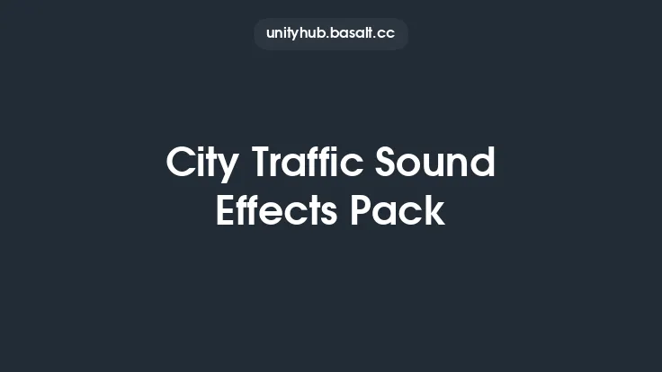 City Traffic Sound Effects Pack Thumbnail