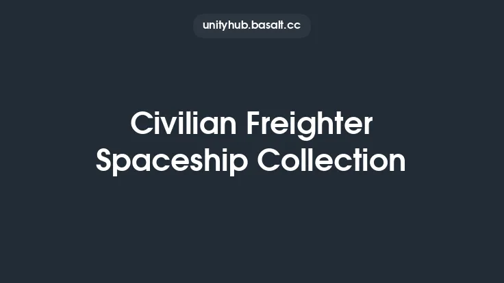 Civilian Freighter Spaceship Collection Thumbnail