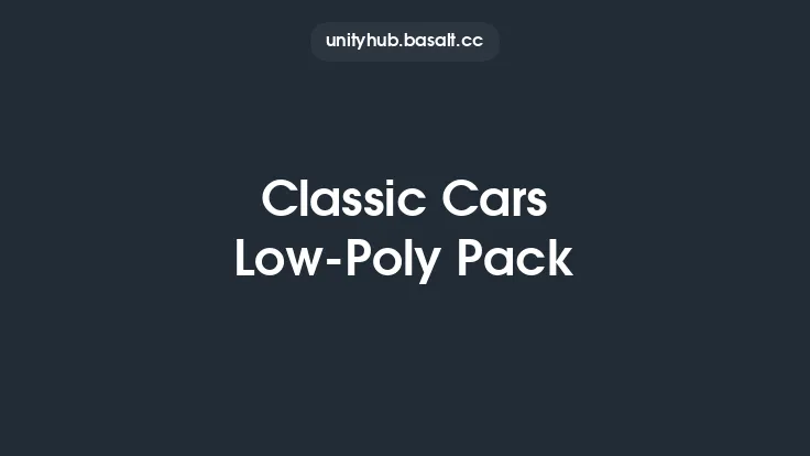 Classic Cars Low-Poly Pack Thumbnail