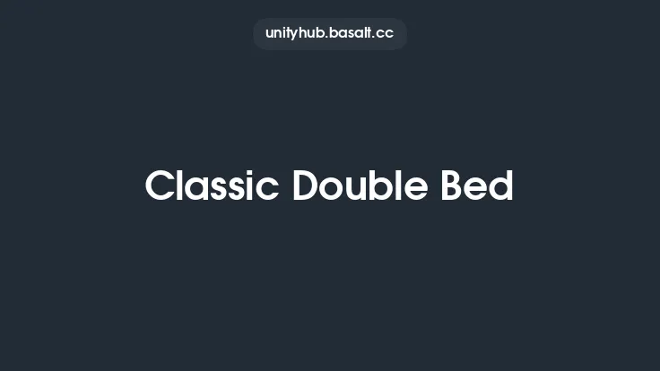 Classic Double Bed Thumbnail