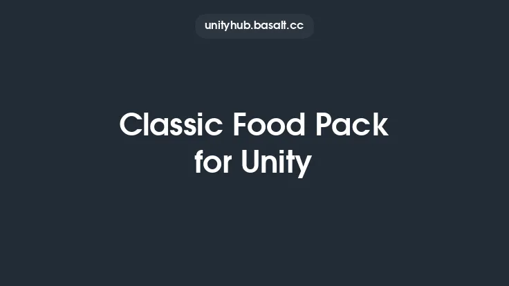 Classic Food Pack for Unity Thumbnail