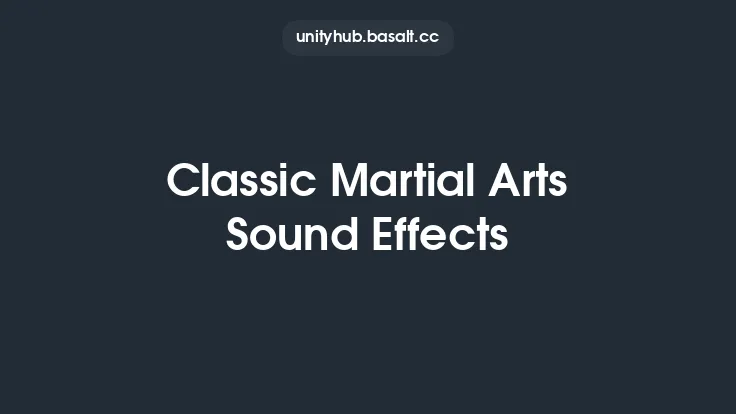 Classic Martial Arts Sound Effects Thumbnail