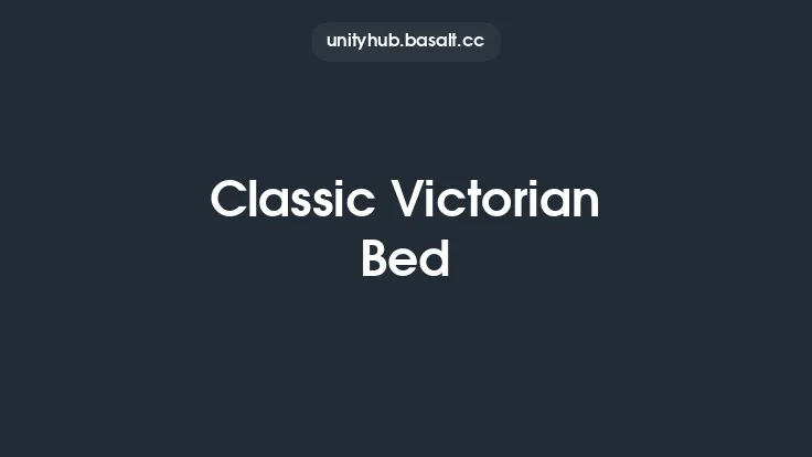 Classic Victorian Bed Thumbnail