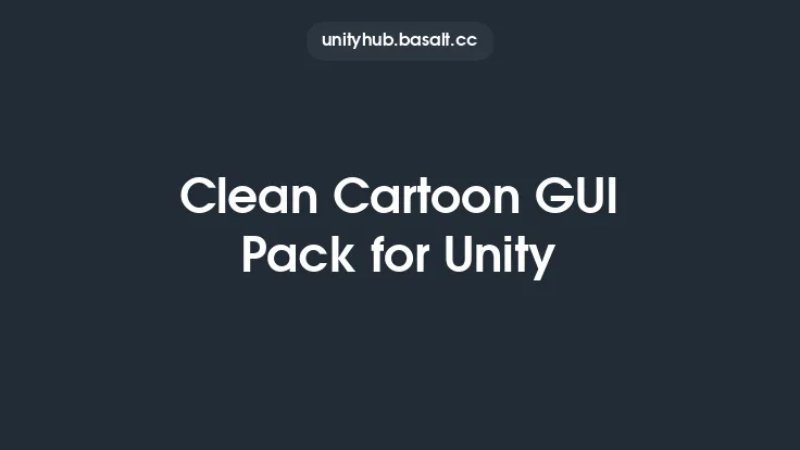 Clean Cartoon GUI Pack for Unity Thumbnail