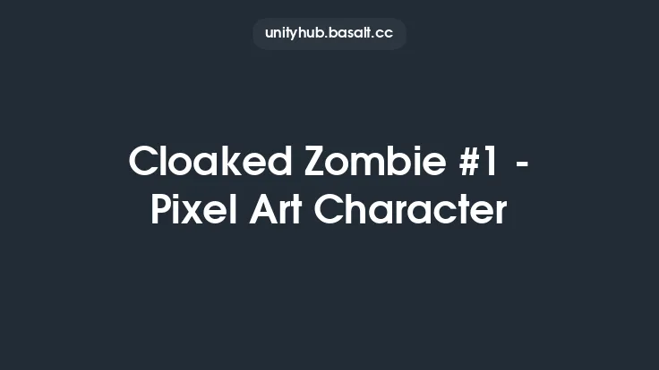 Cloaked Zombie #1 - Pixel Art Character Thumbnail