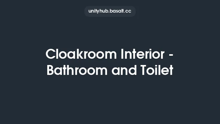 Cloakroom Interior - Bathroom and Toilet Thumbnail