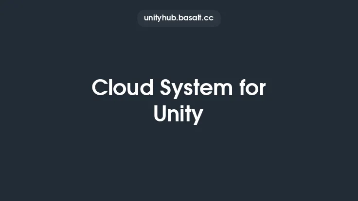 Cloud System for Unity Thumbnail