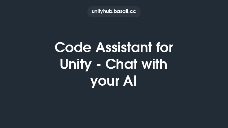 Code Assistant for Unity - Chat with your AI Thumbnail