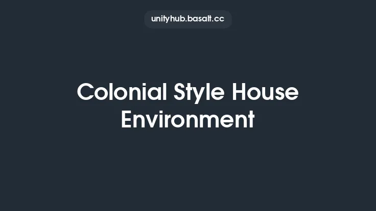 Colonial Style House Environment Thumbnail