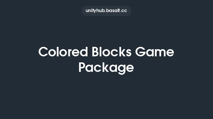 Colored Blocks Game Package Thumbnail