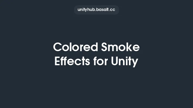 Colored Smoke Effects for Unity Thumbnail