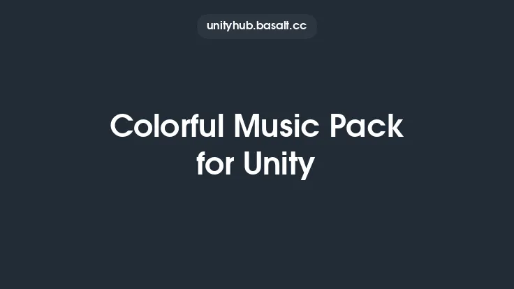Colorful Music Pack for Unity Thumbnail