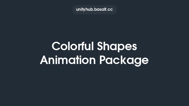 Colorful Shapes Animation Package Thumbnail